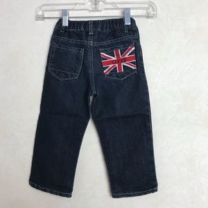 Coogi Union Jack Back Pocket Jeans Toddler Boy Size 3T